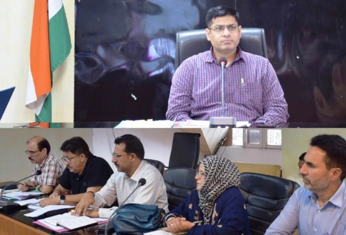 DC Poonch reviews execution of Samagra Shiksha Projects