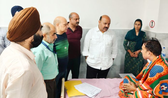 Dy CM Inspects Healthcare Facilities At GMC, Super Speciality Hospital Dy CM Inspects Healthcare Facilities At GMC, Super Speciality Hospital