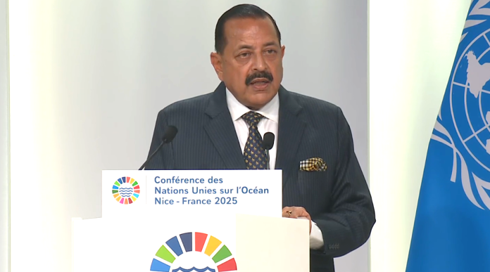 Dr Jitendra Addresses UN Conference, Pushes For 'Global Ocean Pact' Dr Jitendra Addresses UN Conference, Pushes For 'Global Ocean Pact'