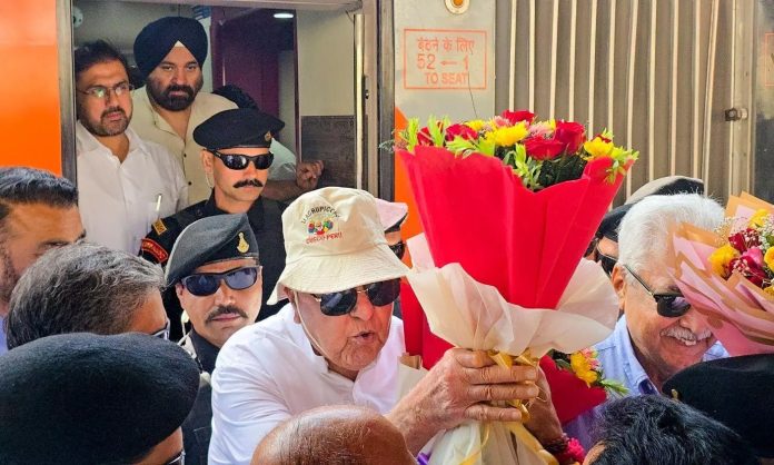 Eyes Filled With Tears: Farooq Abdullah On First Train Journey From Kashmir To Katra