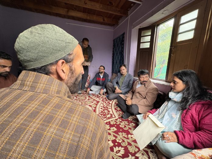 Assam Minister Atul Bora Visits Pahalgam Terror Attack Victim Syed Adil Hussain Shah's residence