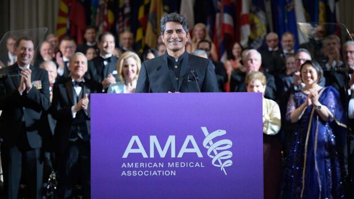 Indian-origin physician sworn in as American Medical Association president Indian-origin physician sworn in as American Medical Association president