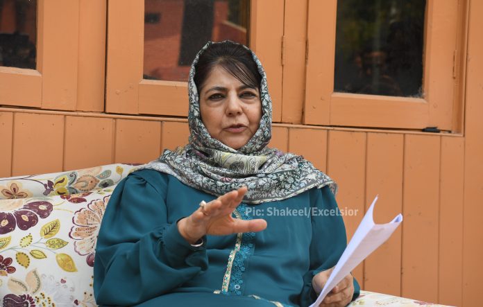 Mehbooba Mufti Seeks Dignified Return Of Kashmiri Pandits Mehbooba Mufti Seeks Dignified Return Of Kashmiri Pandits