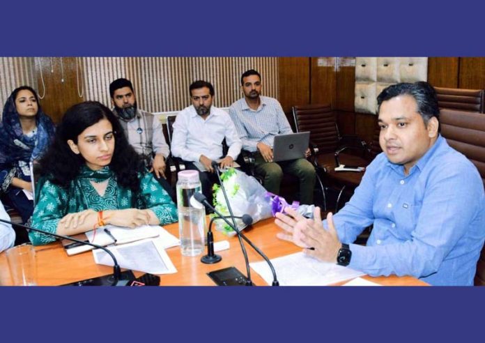 Secretary IT chairing a meeting on Wednesday.