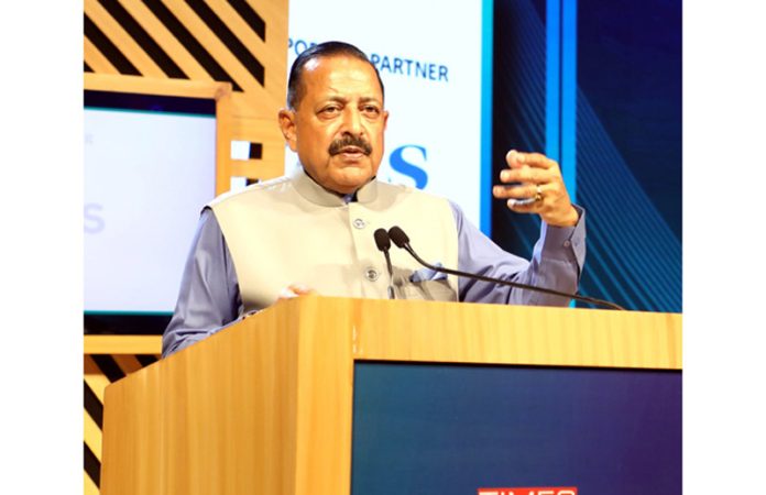 Union Minister Dr Jitendra Singh delivering keynote address at the Doctor's Day Conclave at New Delhi. Union Minister Dr Jitendra Singh delivering keynote address at the Doctor's Day Conclave at New Delhi.