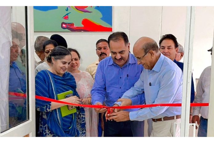 Brij Mohan Sharma, Principal Secretary, Department of Culture, inaugurating space facility at Writers Club in Jammu. Brij Mohan Sharma, Principal Secretary, Department of Culture, inaugurating space facility at Writers Club in Jammu.