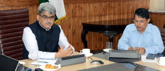 CS chairing a meeting on Wednesday.