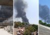 Plane Crashes In Locality Near Ahmedabad Airport
