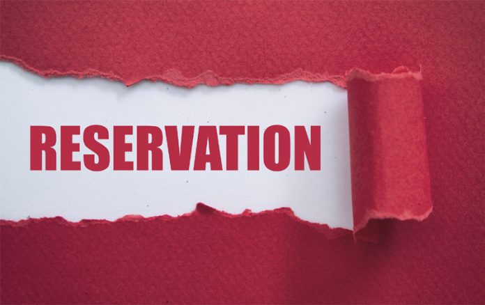 Reservation