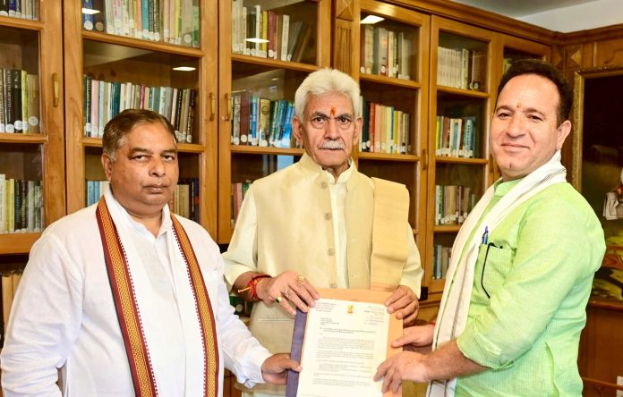 LoP Sunil Sharma Urges LG To Drop Urdu Requirement For Naib Tehsildar Exam