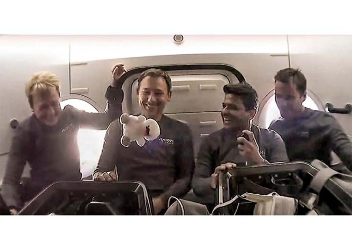 Shubhanshu Shukla and 3 other astronauts reach the International Space Station on Thursday.