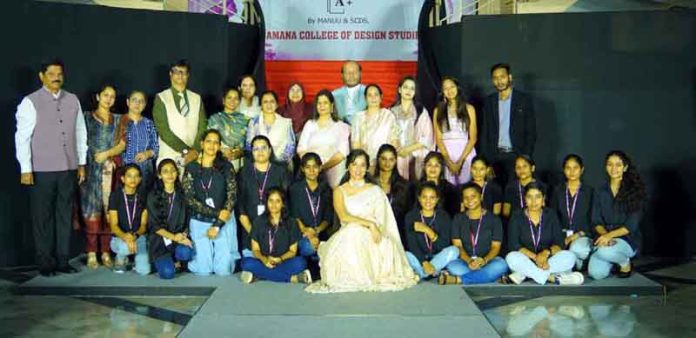 Prof Syed Ainul Hasan, vice-chancellor posing along with others during a function on Tuesday.