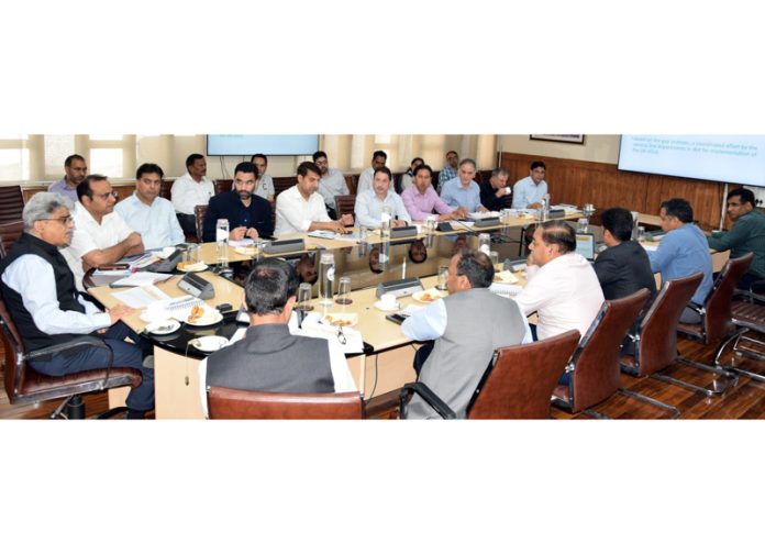 CS chairing a meeting on Wednesday.