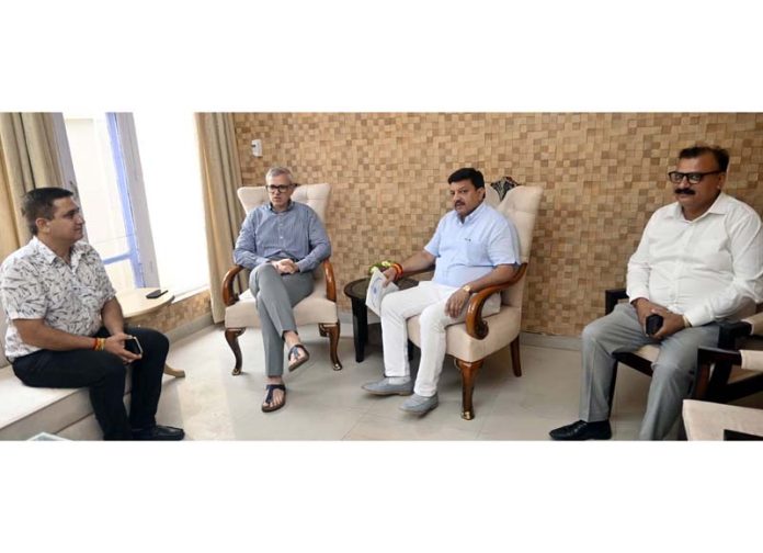 CCI delegation during meeting with CM Omar Abdullah in Jammu.