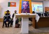 BJP leaders during a workshop in Ladakh on Sunday.