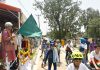 LG Manoj Sinha flagging off Bicycle Rally at Kathua on Sunday.