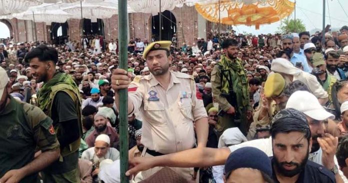 People from various areas participating in annual Urs of Saint Baji Shah in Kalakote. -Excelsior/Imran People from various areas participating in annual Urs of Saint Baji Shah in Kalakote. -Excelsior/Imran