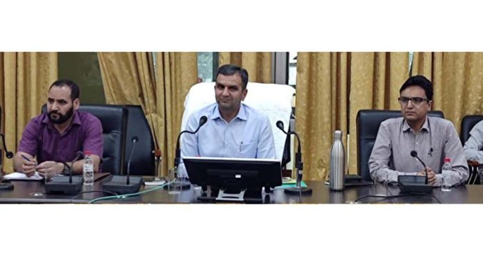 DC Ramban Alyas Khan convening introductory meeting with Civil Society members on Monday.