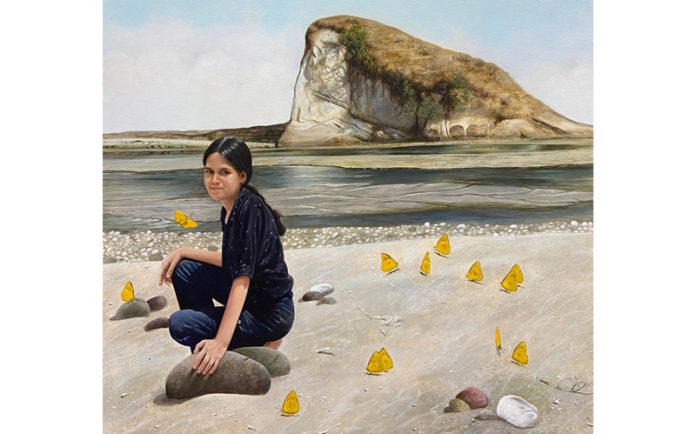 One of the artworks to be showcased by Suman Gupta in Delhi exhibition.