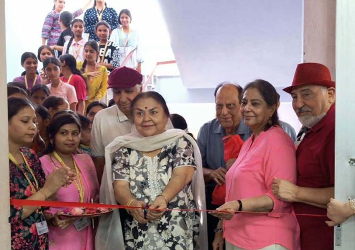 Prof Poonam Dhawan, former Dean of Academic Affairs at JU, inaugurating an Academic Summer Camp in Jammu. Prof Poonam Dhawan, former Dean of Academic Affairs at JU, inaugurating an Academic Summer Camp in Jammu.
