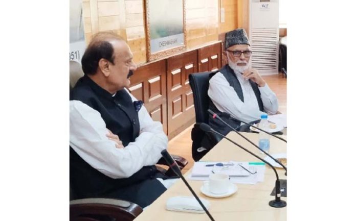 SS Slathia chairing House Committee meeting on Friday. SS Slathia chairing House Committee meeting on Friday.