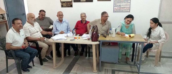 Patients being examined at a free camp on Sunday.