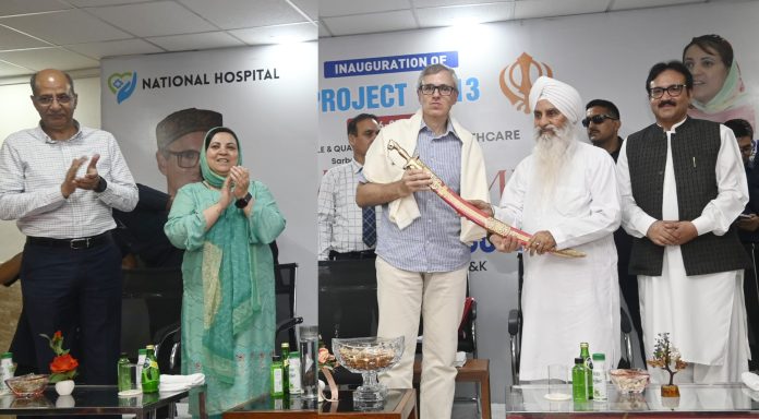 CM Omar Abdullah Launches ‘Project 13-13’ Women’s Surgical Care Initiative At National Hospital Jammu