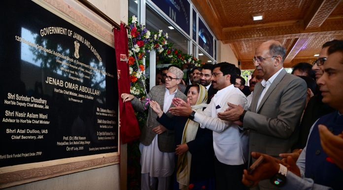 Health & Education Pillars Of J&K’s Progress And Prosperity: CM Omar Abdullah