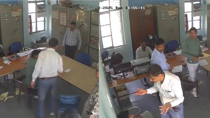 Collector slaps student during exam in MP's Bhind; says his 'strictness' busted mass copying racket