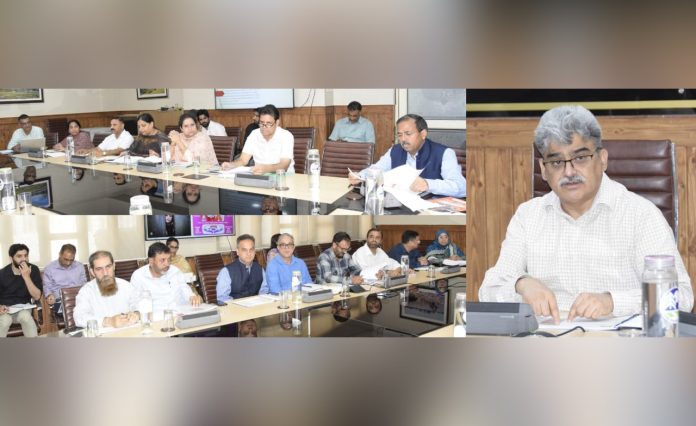 CS reviews implementation of welfare schemes for marginalized sections across J&K (1)