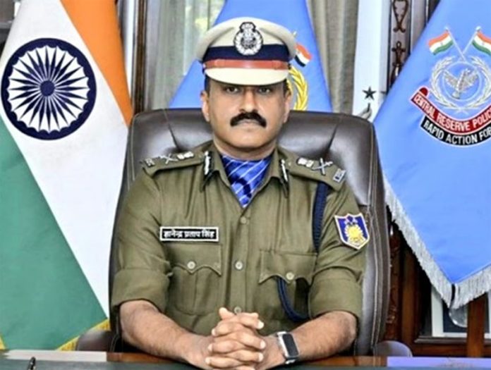 Central Reserve Police Force (CRPF) chief G P Singh