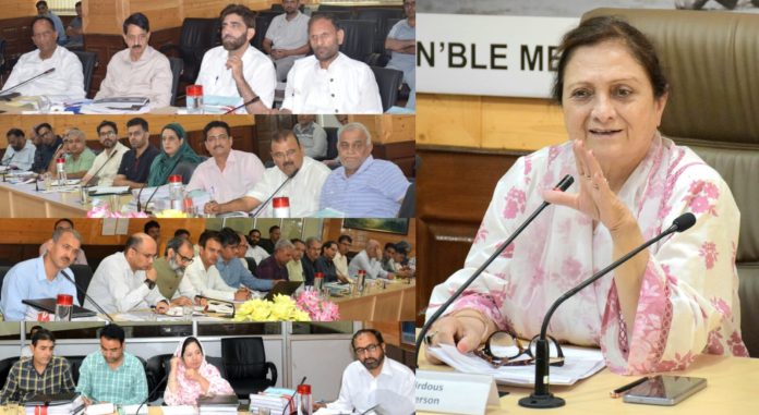 Committee On Estimates Convenes Meeting In Srinagar
