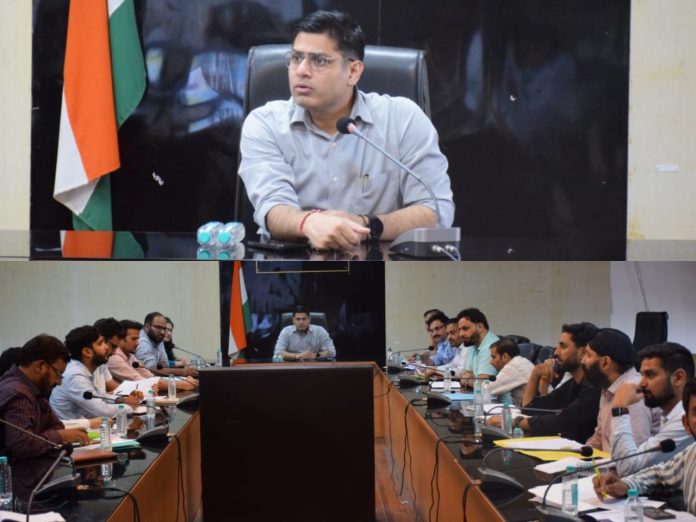 DDC reviews Rural Development Department performance in Poonch