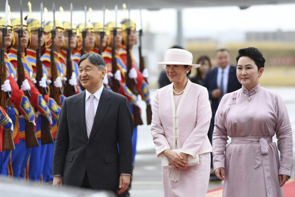 Japan's emperor begins weeklong visit to Mongolia that will honour POWs Japan's emperor begins weeklong visit to Mongolia that will honour POWs