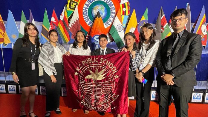 KCPS students posing for a group photograph. KCPS students posing for a group photograph.