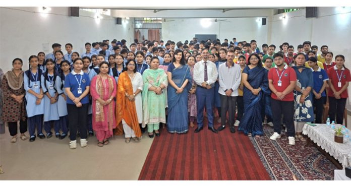 DBN Vidya Mandir Amarvilla management posing along with counsellor.