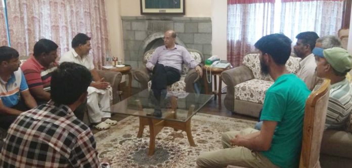 Advisor to CM meeting a delegation on Saturday. Advisor to CM meeting a delegation on Saturday.