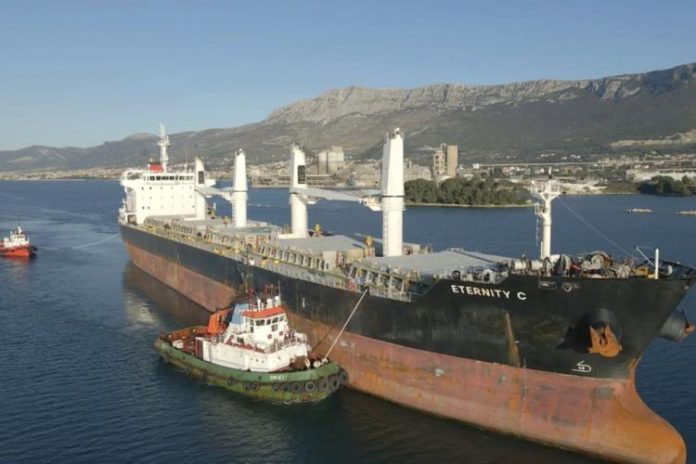 Rescuers search for survivors after Houthi attack on cargo ship in Red Sea Rescuers search for survivors after Houthi attack on cargo ship in Red Sea