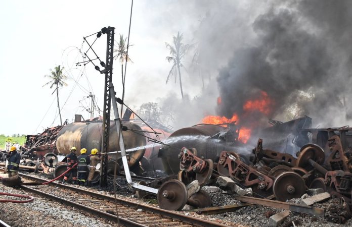 Freight Train Ferrying Oil Catches Fire In Tamil Nadu, Train Services Hit