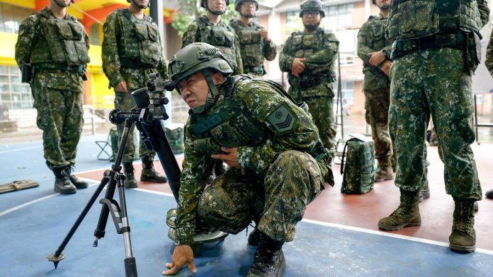 Taiwan begins 10-day military drills to counter Chinese threats Taiwan begins 10-day military drills to counter Chinese threats