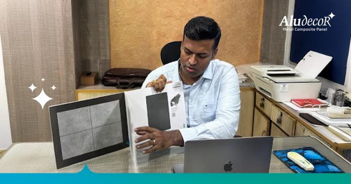 Aludecor Launches India's First Concrete-Finish Aluminium Composite Panel