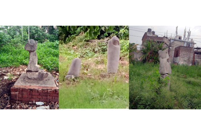 Precious art works left unattended, uncared at JKAACL premises.