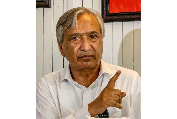 CPI(M) leader M.Y. Tarigami