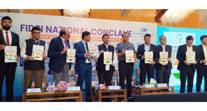 Minister Satish Sharma and others during a function at Srinagar on Thursday. Minister Satish Sharma and others during a function at Srinagar on Thursday.