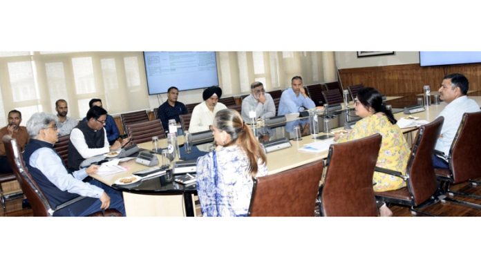 CS chairing a meeting on Thursday.