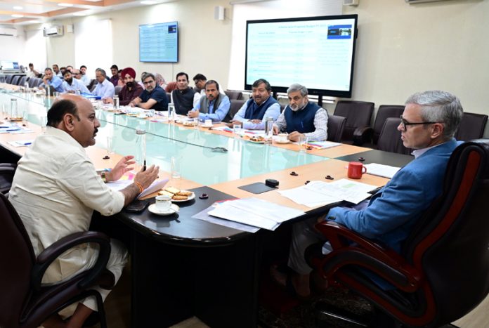 CM chairing meeting of Building & Construction Workers Welfare Board on Friday.
