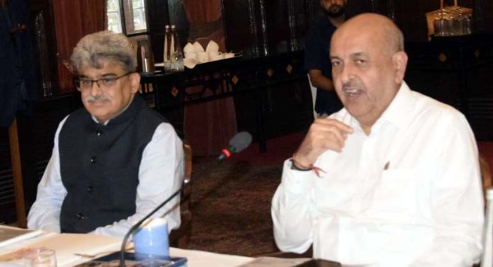 Advisor to PM assessing J&K’s development projects at Srinagar. Advisor to PM assessing J&K’s development projects at Srinagar.