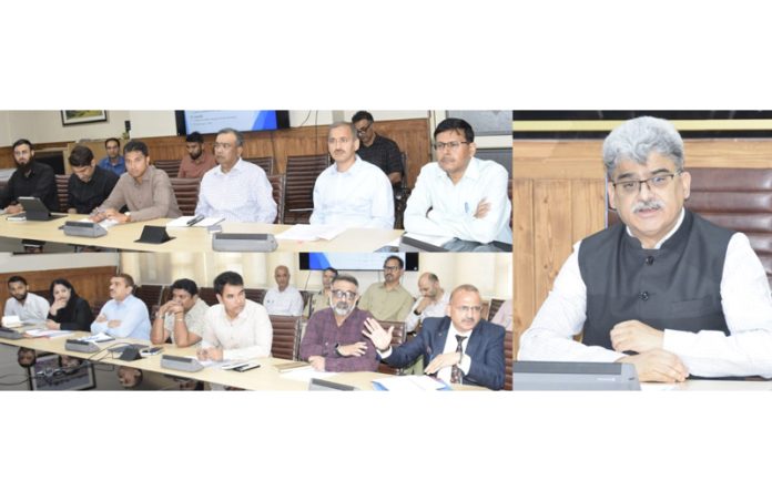 CS reviewing preparations for hosting SLSAs 8th North Zone Regional Conference at Srinagar. CS reviewing preparations for hosting SLSAs 8th North Zone Regional Conference at Srinagar.