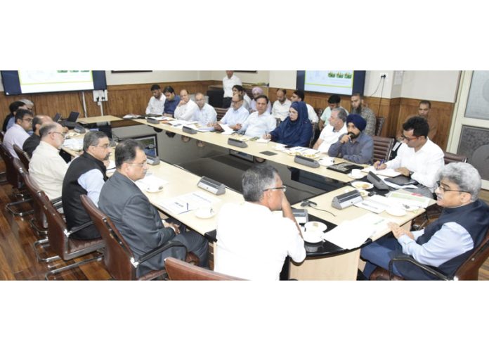 CS chairing a meeting on Monday. CS chairing a meeting on Monday.