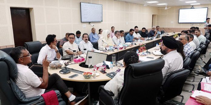 Principal Secretary APD chairing a meeting on Saturday. Principal Secretary APD chairing a meeting on Saturday.